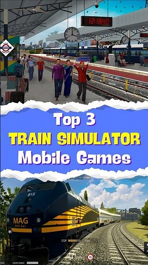 Top 3 Best Train Simulator Games For Android #ytshorts #gaming #shorts #trending #youtubeshorts