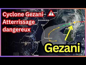 Cyclone Gezani – Atterrissage dangereux