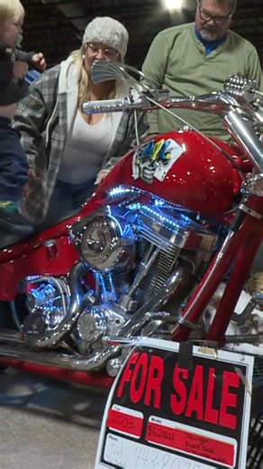 Annual Harrisburg motorcycle show - The farm show complex in Harrisburg hosted a national motorcycle swap, meet and bike show. | WPMT FOX43
