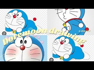 Haw to draw a doremoon easy pencil sketch step by step for kid's