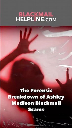 The Forensic Breakdown of Ashley Madison Blackmail Scams