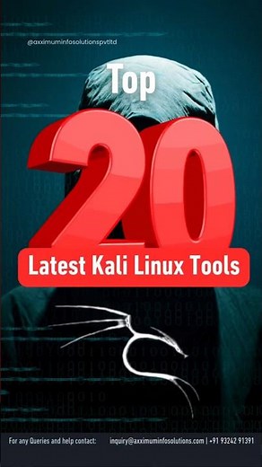 Start Hacking! Top 20 Kali Linux Tools for 2025 🛠️