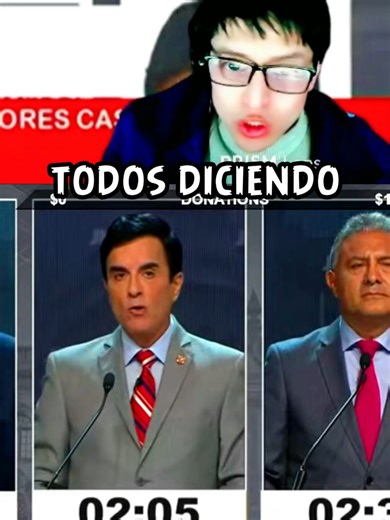 Candidatos, ustedes, NO SON ALAN #reth #debatepresidencial