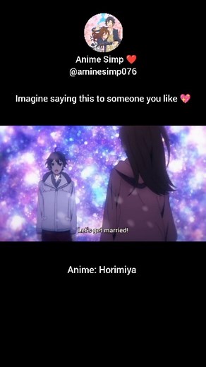 Anime Simp❤️ | Happy Christmas to all 🎁 Hori and miyamura are always my fav 😍 Anime: Horimiya Episode ~ 12 [ Twelve ] Status ~ Completed 💖 Follow for... | Instagram