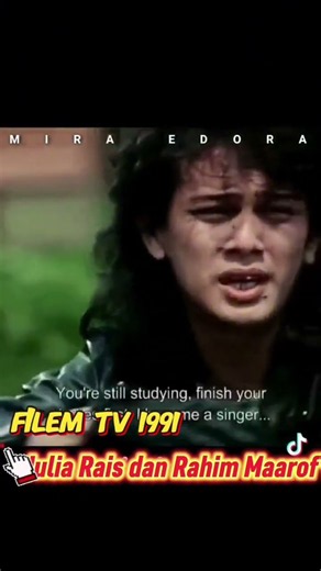 Filem TV 1991 Dilem Mira Edora #tv1991 #miraedora #juliarais #rahimmaarof