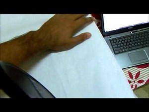 Easy home made touch screen device