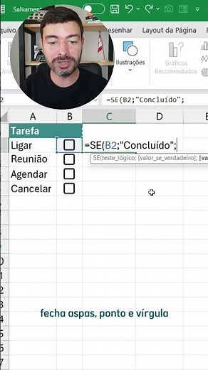 Como inserir Checkbox na sua planilha (Caixa de seleção) #excel #dashboard