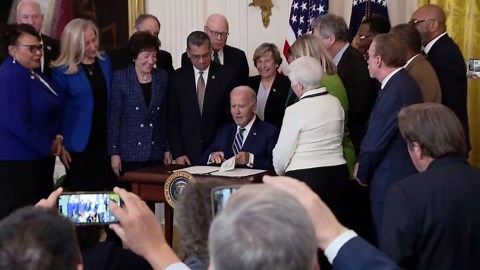 Biden signs bill to increase Social Security payments for millions of people