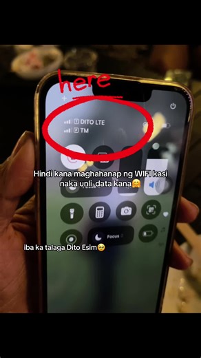Laki ng Natipid Ko sa Dito Esim sa iPhone