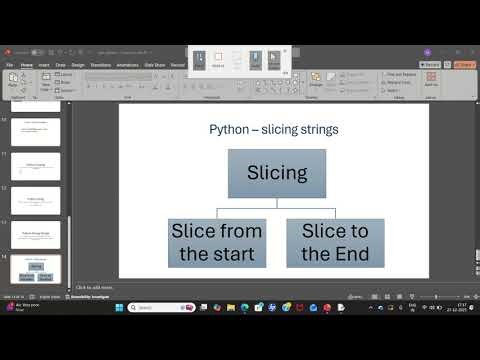 Python slicing string part 1