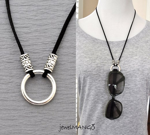 Eyeglasses Necklace, Eyeglass Holder, Eyeglasses Chain, Pick Your Color and Design, Eyeglass Loop Necklace, Reading Glasses Holder, Handmade - Etsy