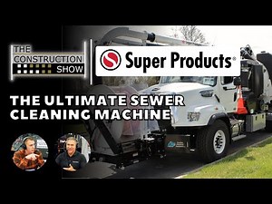The Ultimate Sewer Cleaning Machine ft. Super Products