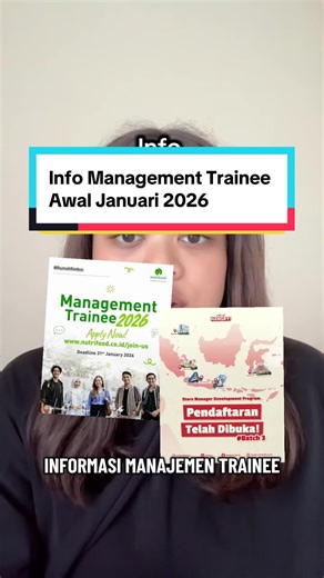 Info Management Trainee untuk Lulusan S1/S2