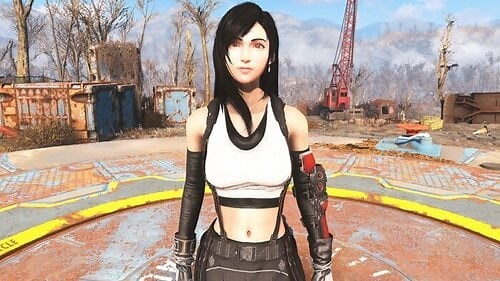 Fallout 4: Tifa Lockhart Playable Race with Facial Animations Mod Release