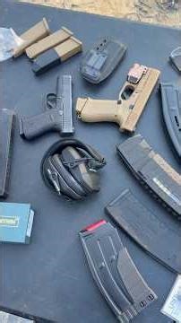 Christmas Shoot Glock 19x ATI AR Pistol 5.56