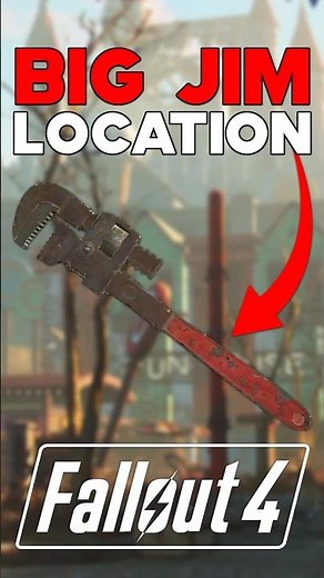 BIG JIM SECRET LEGENDARY WEAPON LOCATION IN FALLOUT 4