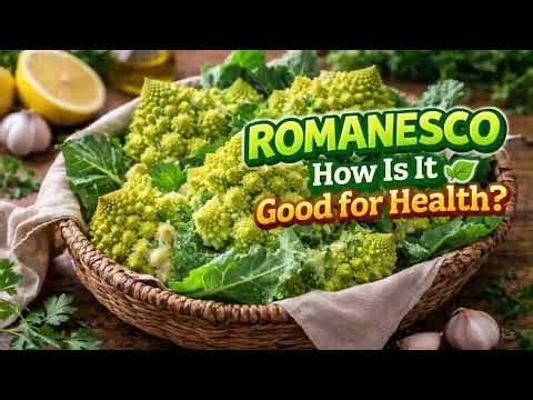 “ROMANESCO – Nature’s Geometric Miracle | Health Benefits & Hidden Secrets”
