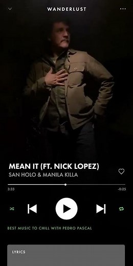 Songs to chill with Pedro Pascal | Wanderlust Music #playlist