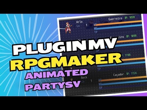 Animated PartySV Plugin for RPG Maker MV | Replace Faces with SV Battler Animations!