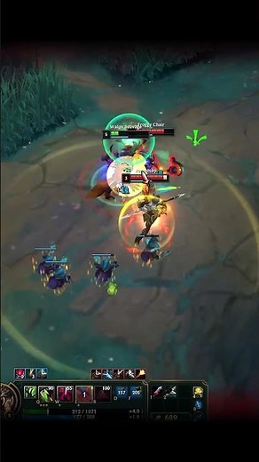 Walou 1vs3 - Warwick Moment - League of Legends #shorts