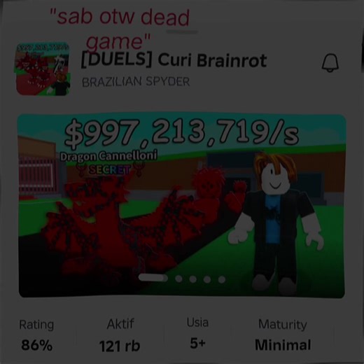 Bro Sammy Rejects Dead Game in Roblox