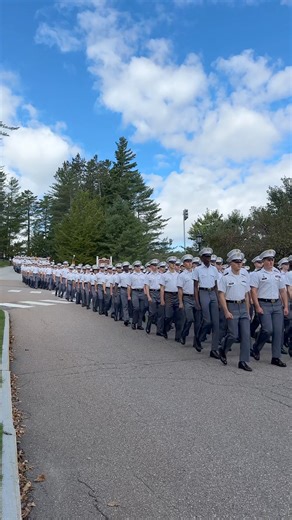 17K views · 756 reactions | Norwich University Corps of Cadets have started their march down to join the Northfield Labor Day Parade! Today we honor and celebrate the achievements of American workers. Its history is rooted in the late 1800’s and was recognized as a federal holiday in 1894 by President Grover Cleveland. | Norwich University | Facebook