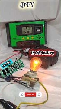 12V Battery from Laptop Cells | Solar Charge Controller + Laptop Charger Test | ThinkandBuild#diy