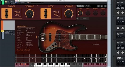 MODO BASSの使い方 【IK Multimedia】