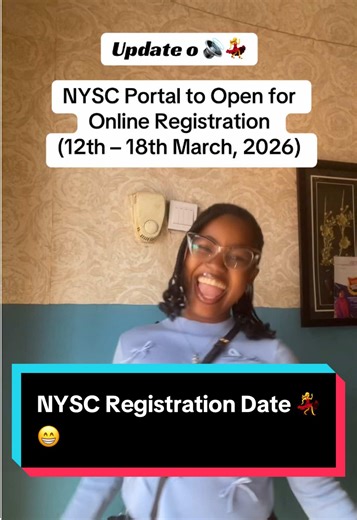 NYSC Online Registration Opens March 2026