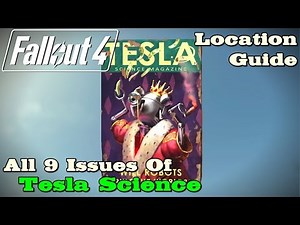Fallout 4 ★ All 9 "Tesla Science" Magazines [Location Guide]