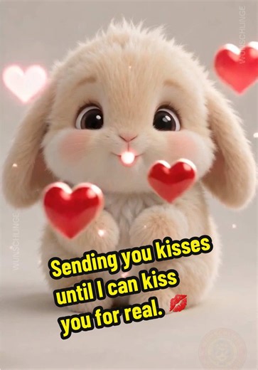 Your daily reminder that you're loved. Sending you kisses until I can kiss you for real. #youareloved #loveyou #iloveyou #kiss #sendinglove