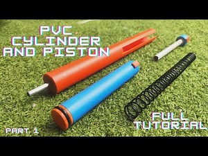 PVC Airsoft Shotgun [Part1] - Making of DIY Airsoft Cylinder and Piston