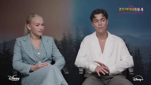 Malachi Barton and Freya Skye star in ZOMBIES 4: Dawn of the Vampires