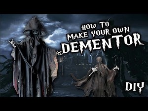 HOW TO MAKE A DEMENTOR - HARRY POTTER DIY