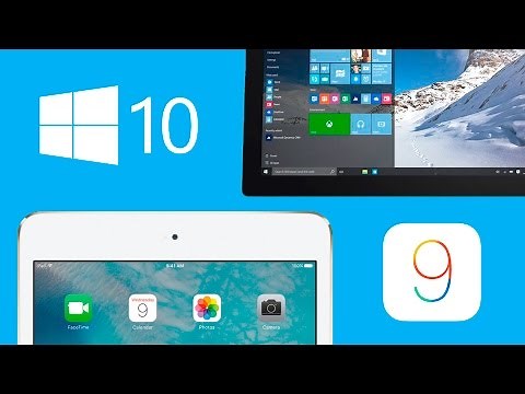 Comparativa: iOS9 vs Windows 10
