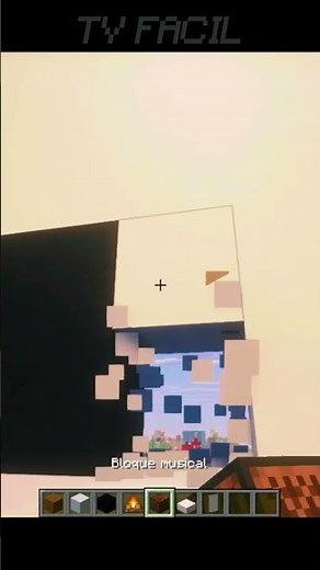 Construí una TV FÁCIL en Minecraft 😱📺