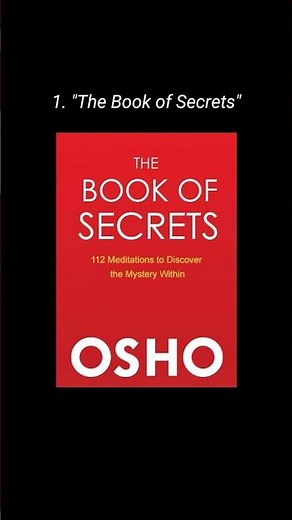 5 books of osho that can change your life | #osho #booktube