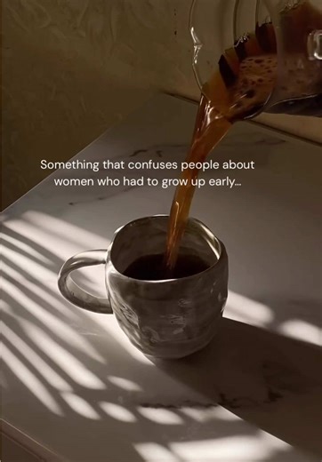 Many women who had to grow up early developed one pattern that people often misunderstand. Extreme self-reliance. When responsibility shows up too early in life, the nervous system adapts by learning that problems have to be handled alone. Over time this becomes automatic. So when someone genuinely offers help later in life, the response isn’t always relief. Sometimes the first instinct is still: “I’ll handle it.” Not because she doesn’t need support. But because independence became the safest a