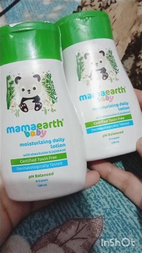 mamaearth baby moisturizer 100ml #ytshorts #youtubeshorts #skincare #mamaearth #baby