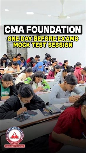 Final Prep Before CMA Foundation Dec 2025 Exams – Mock Test Session🔥