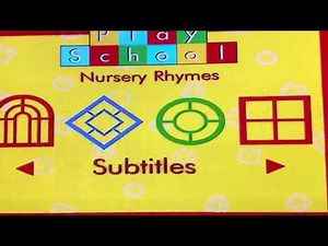 Opening To Play School: Nursery Rhymes 2003 2006 Reprint DVD (Australia)