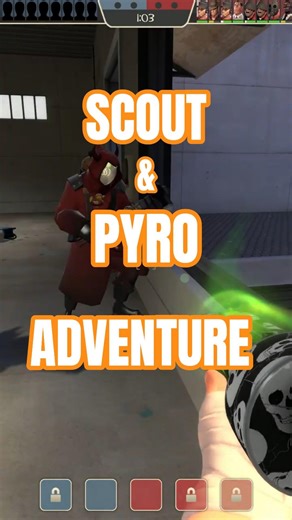 [TF2] Scout & Pyro Adventure #tf2 #teamfortress2 #gaming