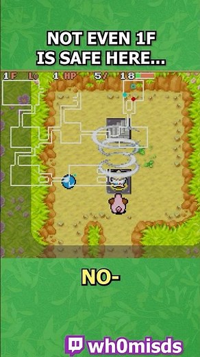 I'm BLOWN AWAY by this dungeon's sense of humor... #pokemon #mysterydungeon #purityforest