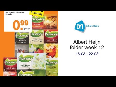 Albert Heijn folder week 12 16-03 - 22-03