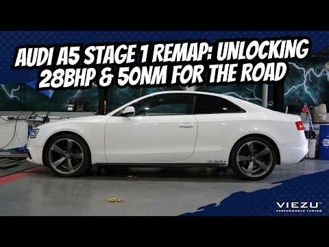 Audi A5 Stage 1 Remap: Unlocking 28BHP & 50Nm for the Road