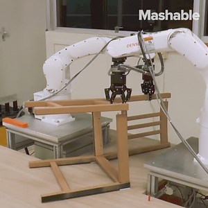 Putting together an IKEA chair is a dreadful task for humans, so now we’re having robots do it for us. | Mashable
