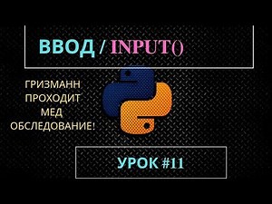 Изучаем Python 2019 #11 - Ввод Данных, INPUT | Язык программирования Питон для начинающих | Уроки