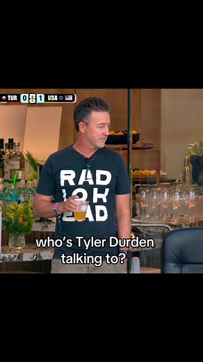 Tyler Durden at World Cup: Fight Club Reunion Explained