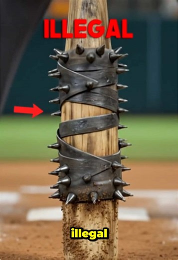 he thought he could get away with a spiked bat? 💀 #fyp #baseball #sports #mlb #sportscommentarytiktokcontest