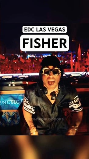 Fisher LIVE @ EDC Las Vegas 2025 (Set Highlight) 🔊🎡 #edclasvegas